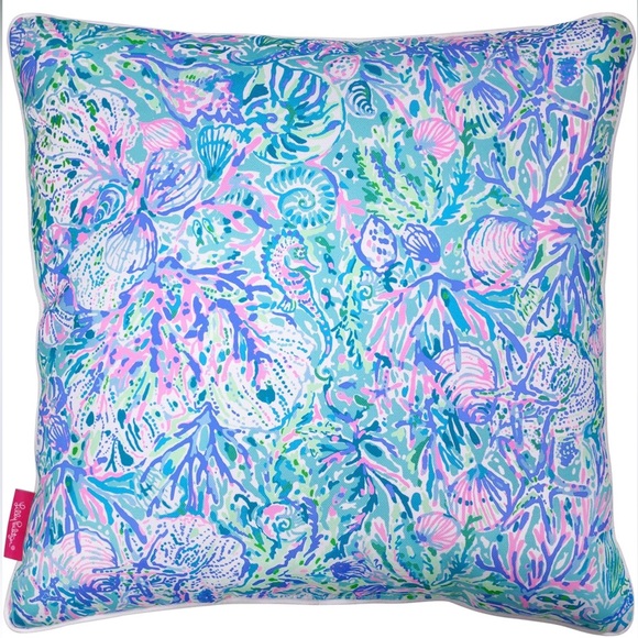 Lilly Pulitzer NWT Throw Pillow Soleil It On Me Indoor/Outdoor - Picture 3 of 12